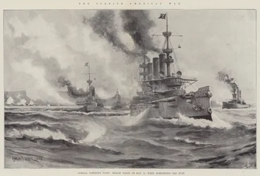 The Spanish-American War, Admiral Sampson